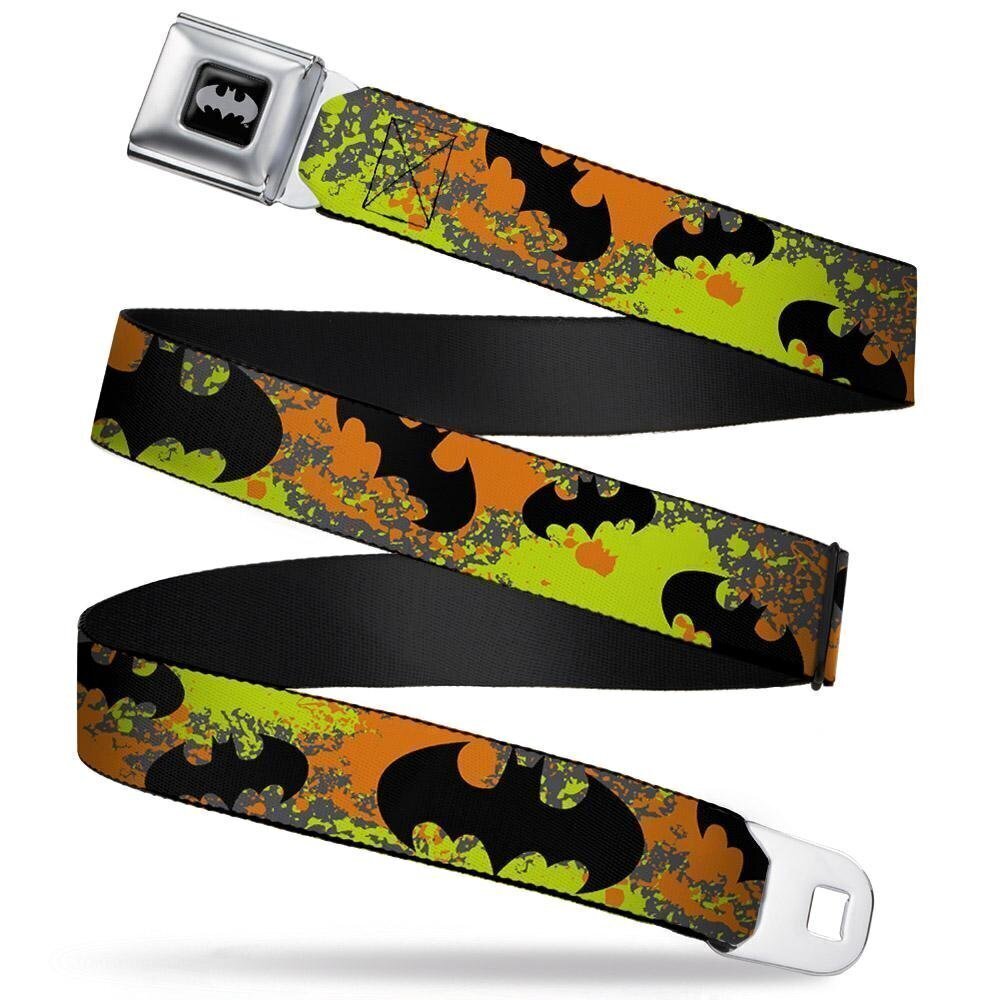 2403 Seatbelt Belt Batman Kids, Multicolor, 1.0" Wide-20-36 Inches